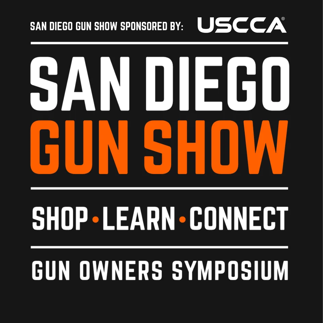 San Diego Gun Show Logo Black