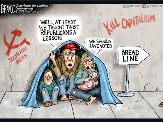 A.F. Branco editorial cartoon featured in Joe Drammissi&rsquo;s Weekly Roundup 142